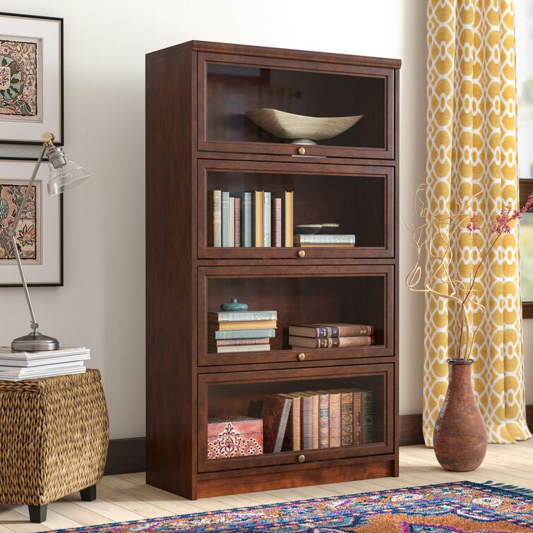 White barrister deals bookcase